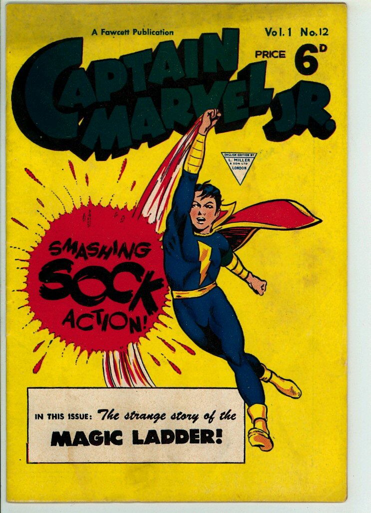 Captain Marvel Jr. (2nd series) 12 (G+ 2.5)