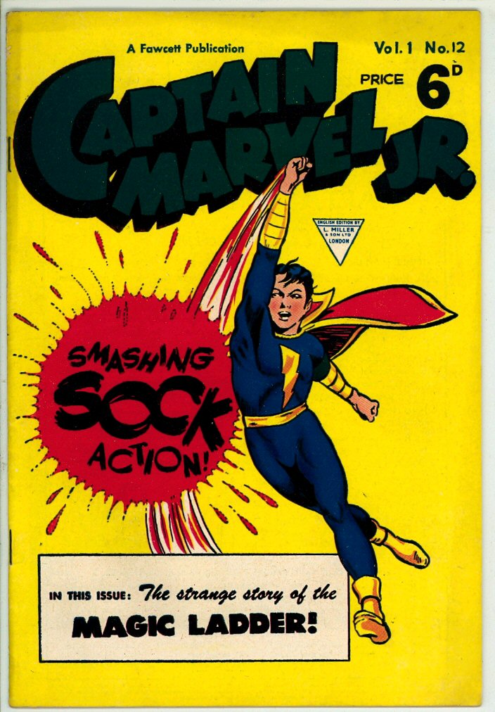 Captain Marvel Jr. (2nd series) 12 (FN- 5.5)