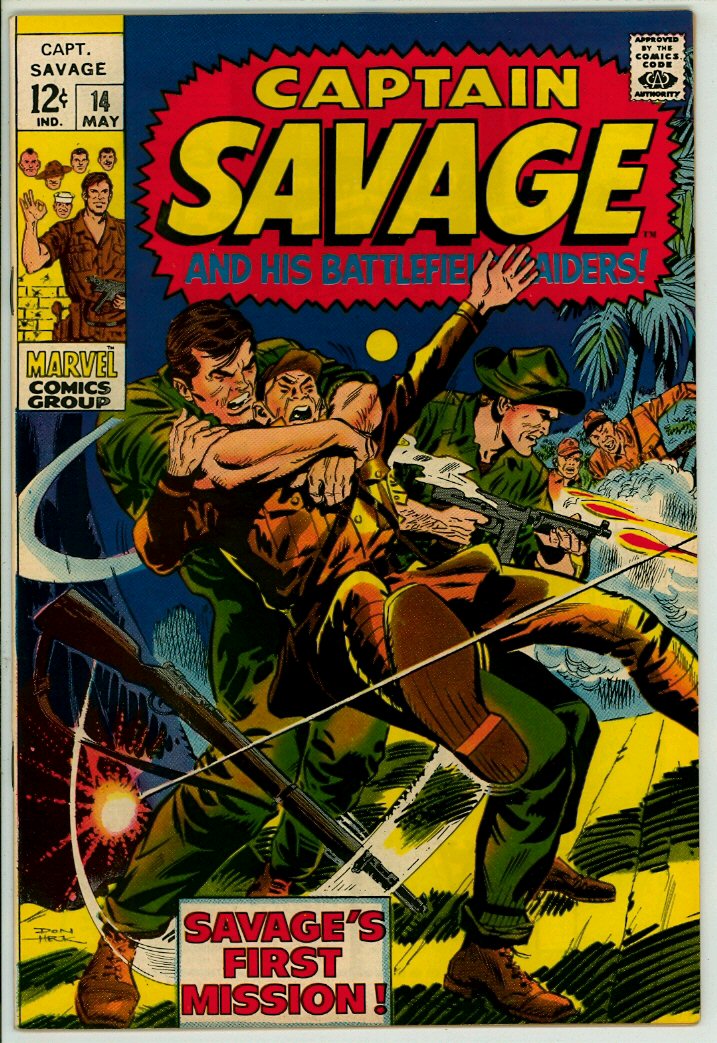 Captain Savage and his Battlefield Raiders 14 (FN+ 6.5)