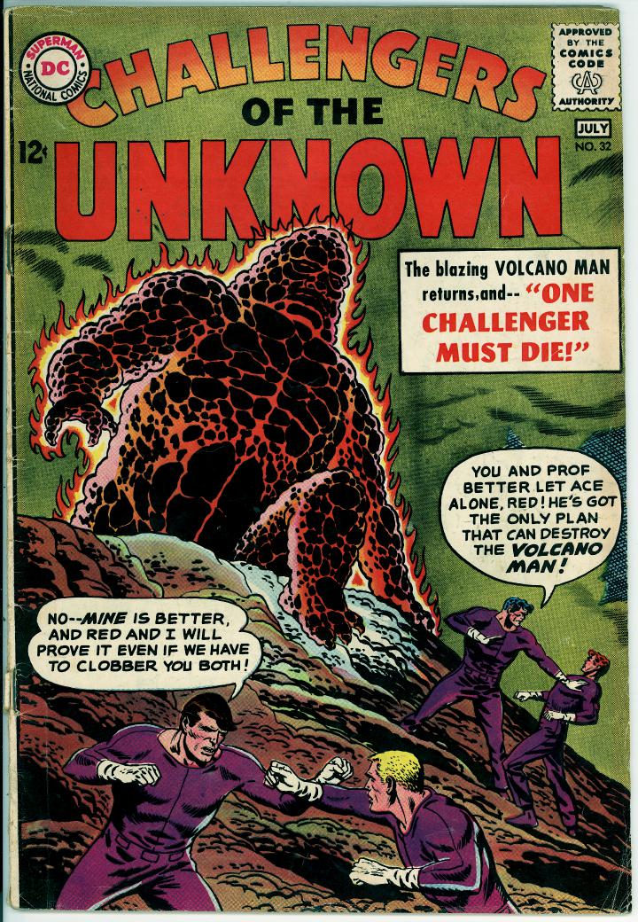 Challengers of the Unknown 32 (G/VG 3.0)
