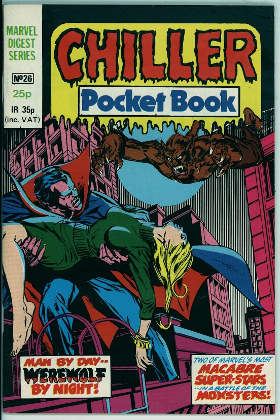 Chiller Pocket Book 26 (VF+ 8.5)