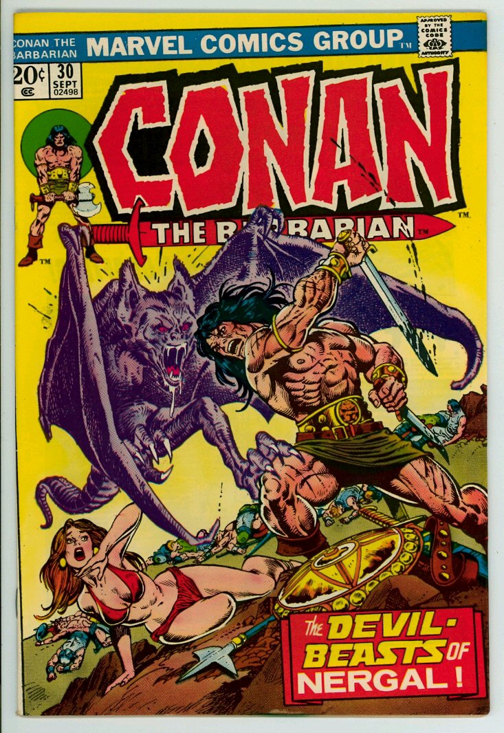 Conan the Barbarian 30 (VF- 7.5)