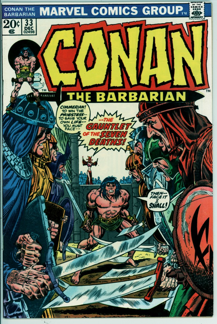 Conan the Barbarian 33 (VF+ 8.5)