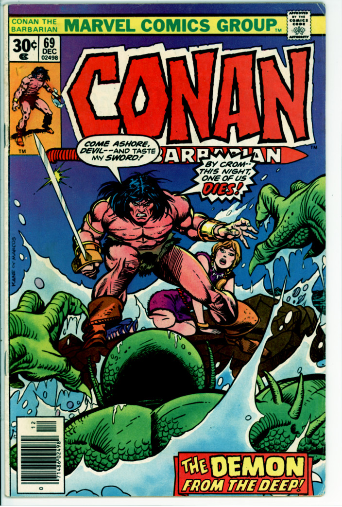 Conan the Barbarian 69 (VG 4.0)