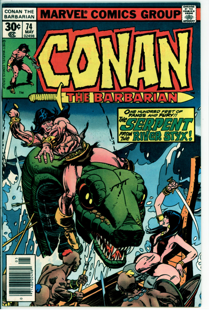 Conan the Barbarian 74 (VG+ 4.5)