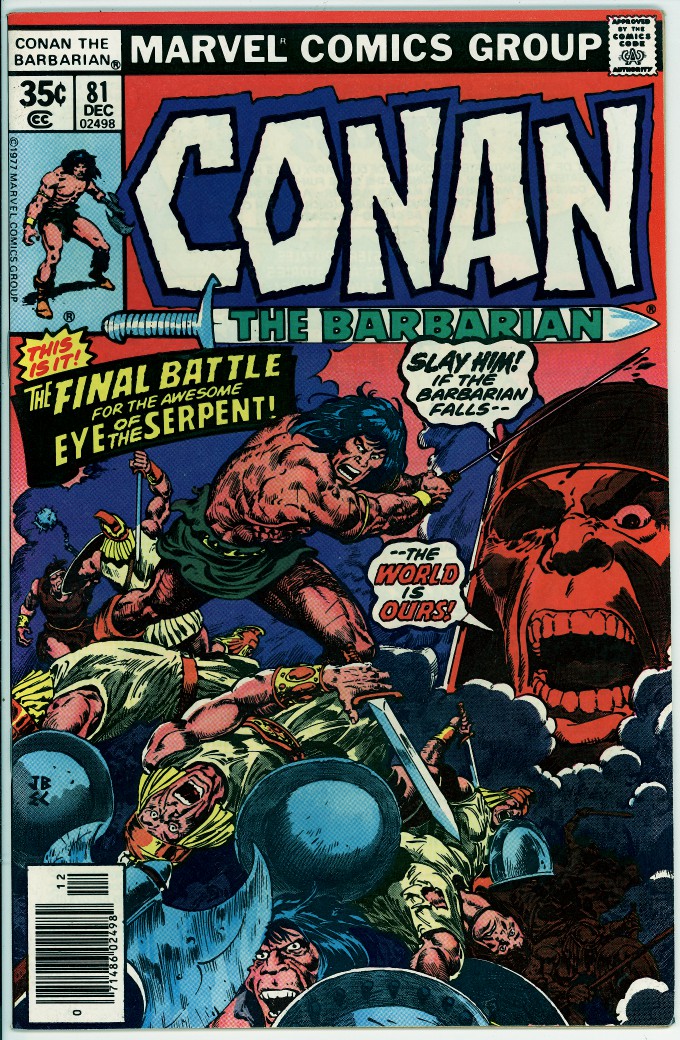 Conan the Barbarian 81 (VF+ 8.5)