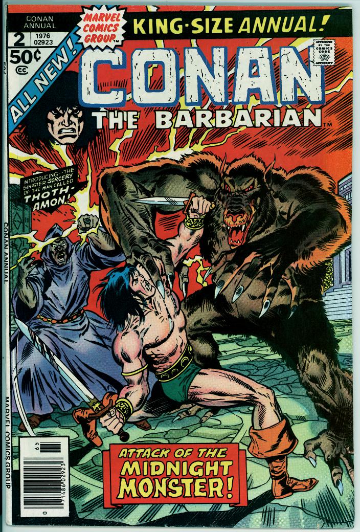 Conan the Barbarian Annual 2 (VF- 7.5)