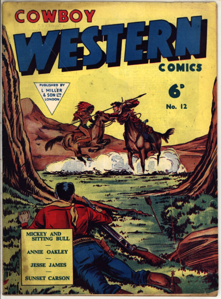 Cowboy Western Comics 12 (VG- 3.5)