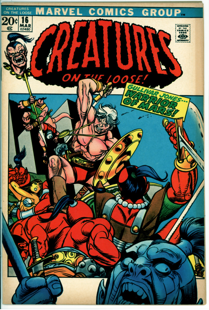 Creatures on the Loose 16 (VG/FN 5.0)