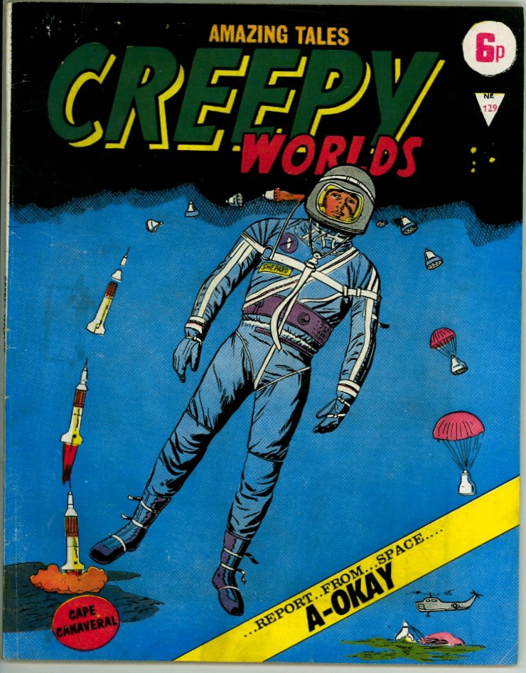 Creepy Worlds 129 (VG- 3.5)