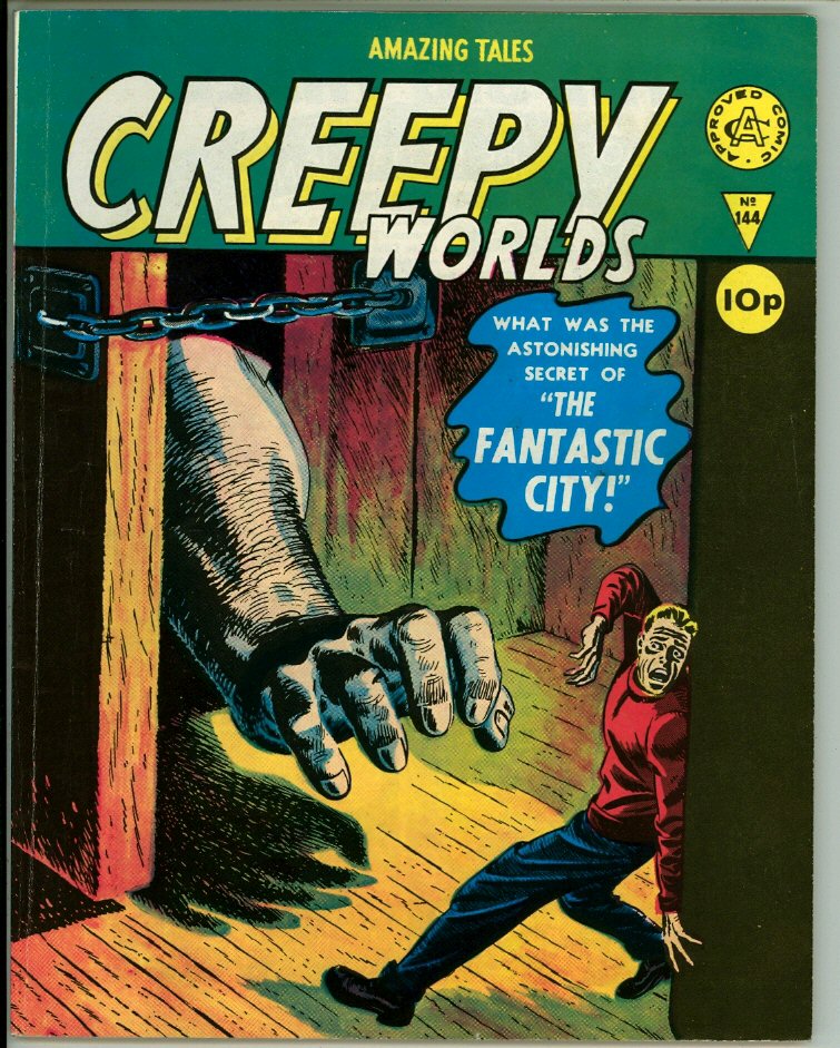 Creepy Worlds 144 (VG+ 4.5)