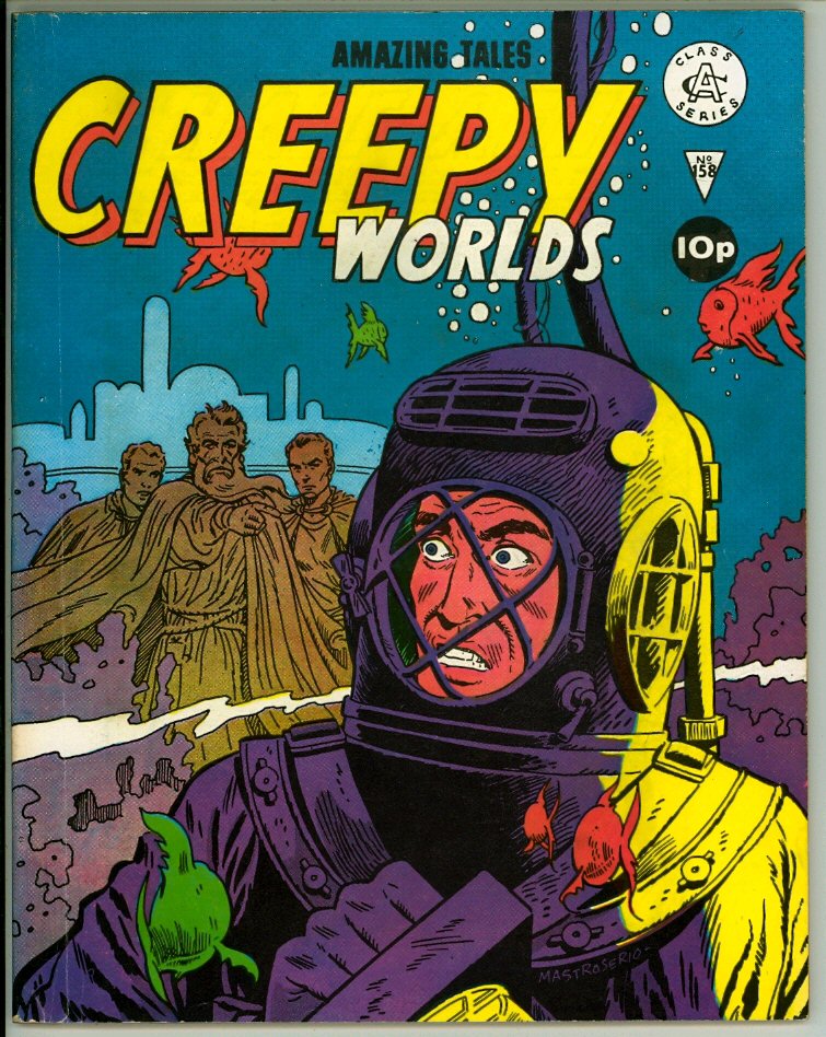 Creepy Worlds 158 (VG+ 4.5)