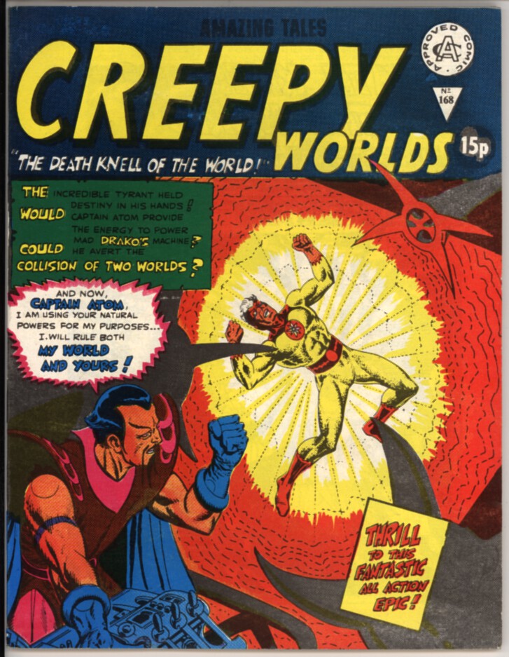 Creepy Worlds 168 (VG+ 4.5)