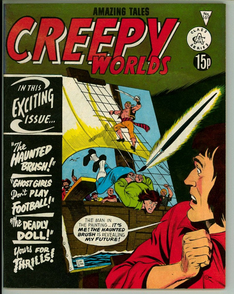 Creepy Worlds 169 (FN- 5.5)