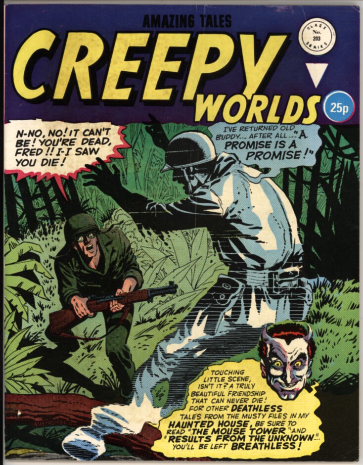 Creepy Worlds 203 (VG 4.0)