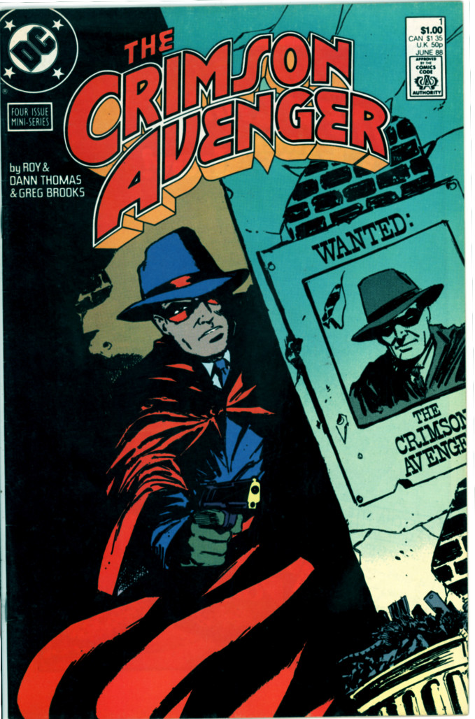 Crimson Avenger 1 (VF+ 8.5)