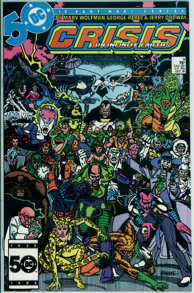 Crisis on Infinite Earths 9 (VF 8.0)