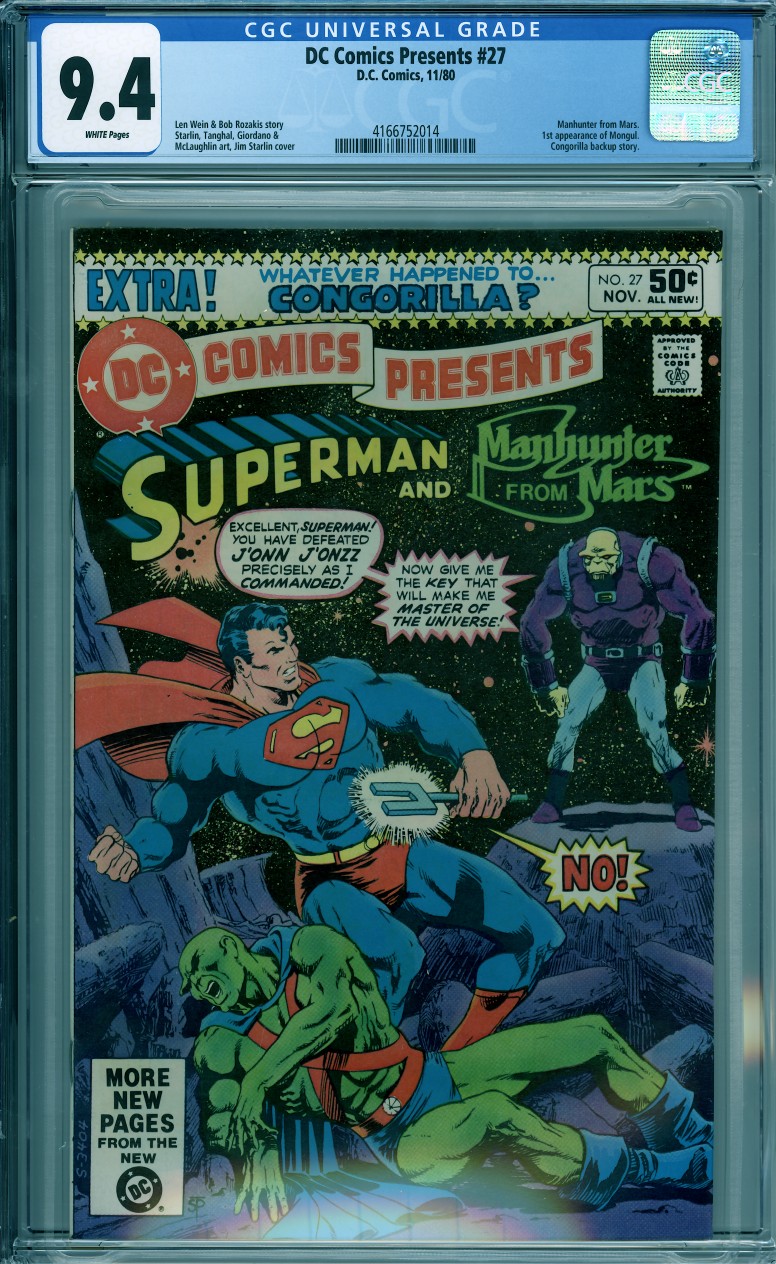 DC Comics Presents 27 (CGC 9.4)