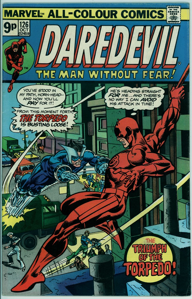 Daredevil 126 (VG/FN 5.0) pence