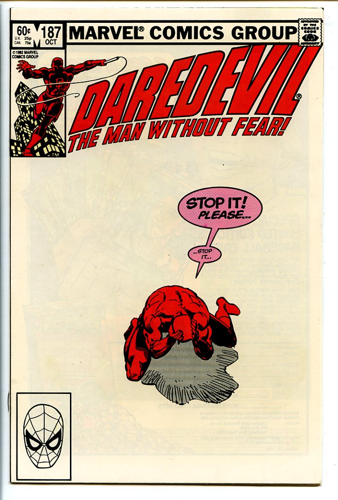 Daredevil 187 (NM- 9.2) 