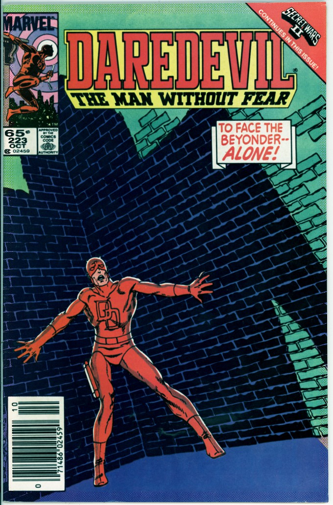 Daredevil 223 (FN 6.0) *Mark Jewelers insert*