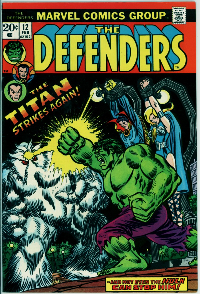 Defenders 12 (VF- 7.5)