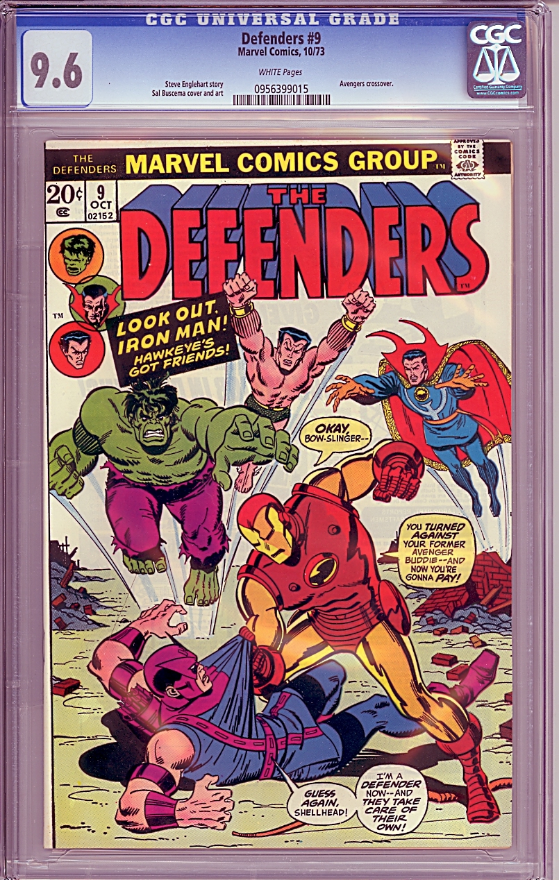 Defenders 9 (CGC 9.6)