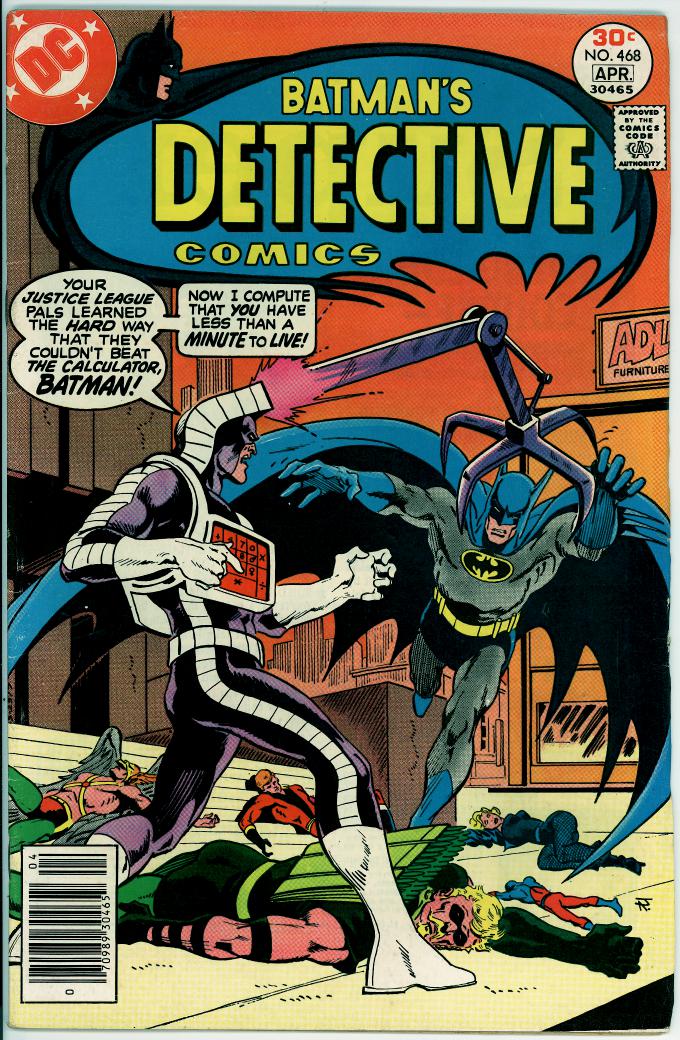 Detective Comics 468 (VG+ 4.5)