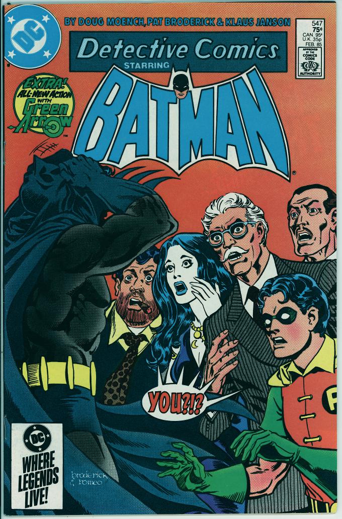 Detective Comics 547 (VF 8.0)