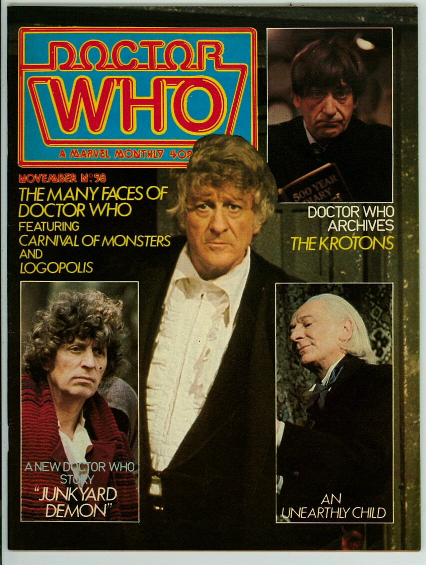 Doctor Who Monthly 58 (VG/FN 5.0)