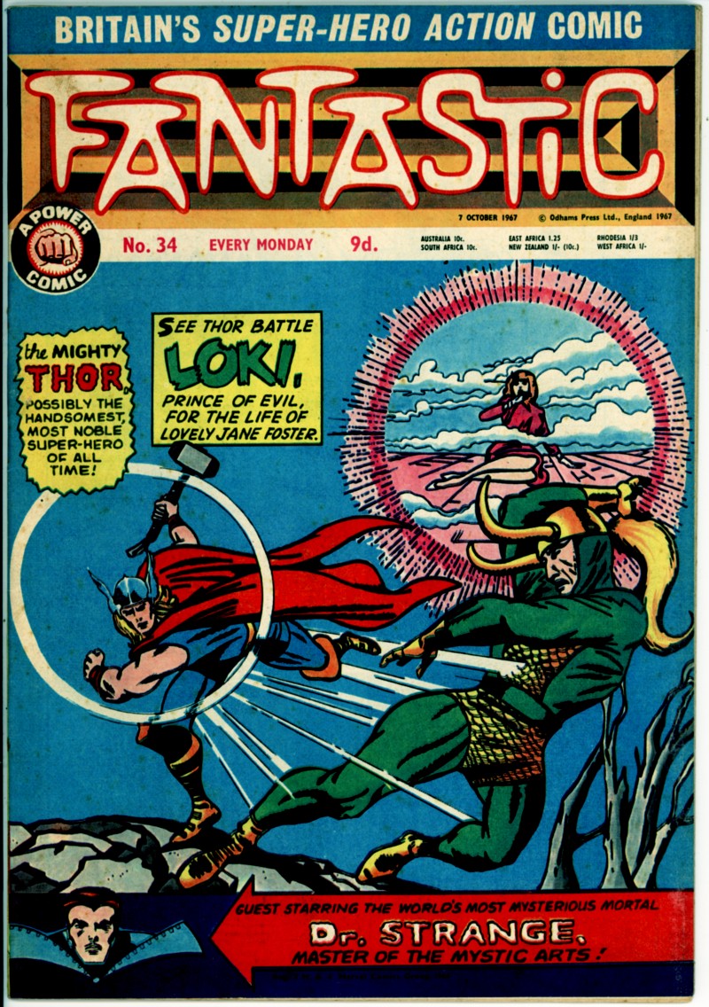 Fantastic 34 (VG+ 4.5)