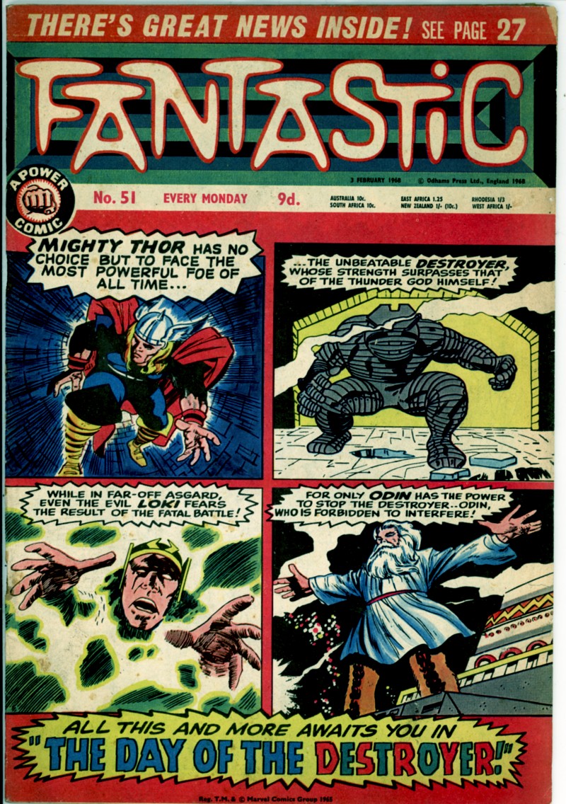 Fantastic 51 (VG- 3.5)