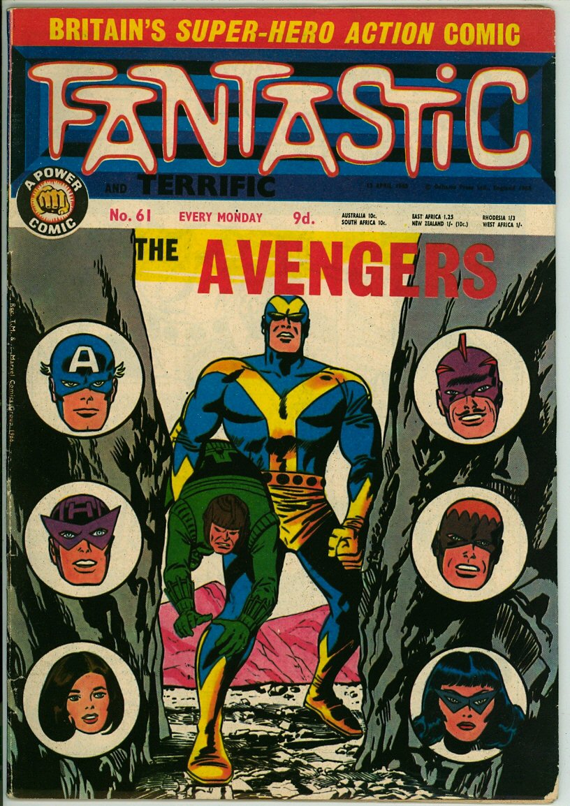 Fantastic and Terrific 61 (VG/FN 5.0)