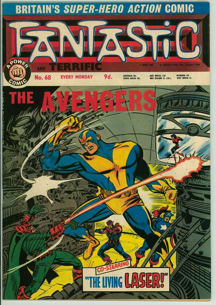 Fantastic and Terrific 68 (VG/FN 5.0)