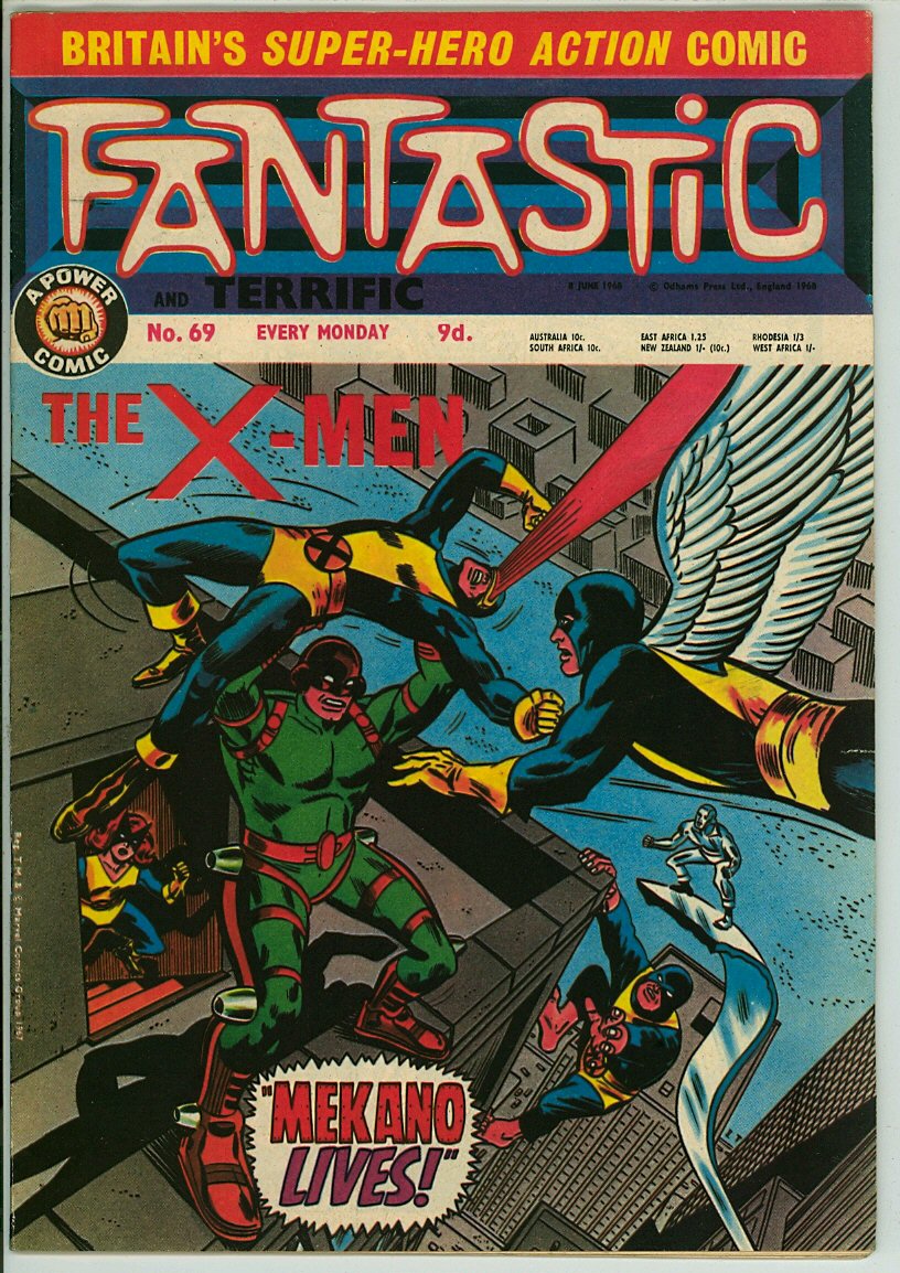 Fantastic and Terrific 69 (VG+ 4.5)