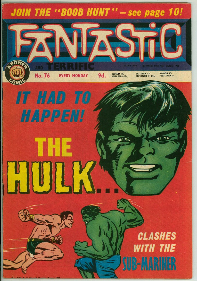 Fantastic and Terrific 76 (VG/FN 5.0)