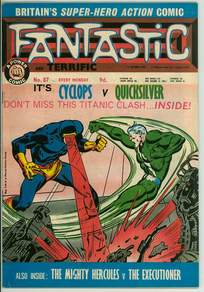 Fantastic and Terrific 87 (VG/FN 5.0)