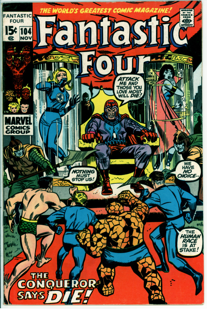 Fantastic Four 104 (VG- 3.5)
