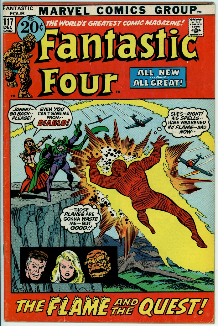 Fantastic Four 117 (VG+ 4.5)