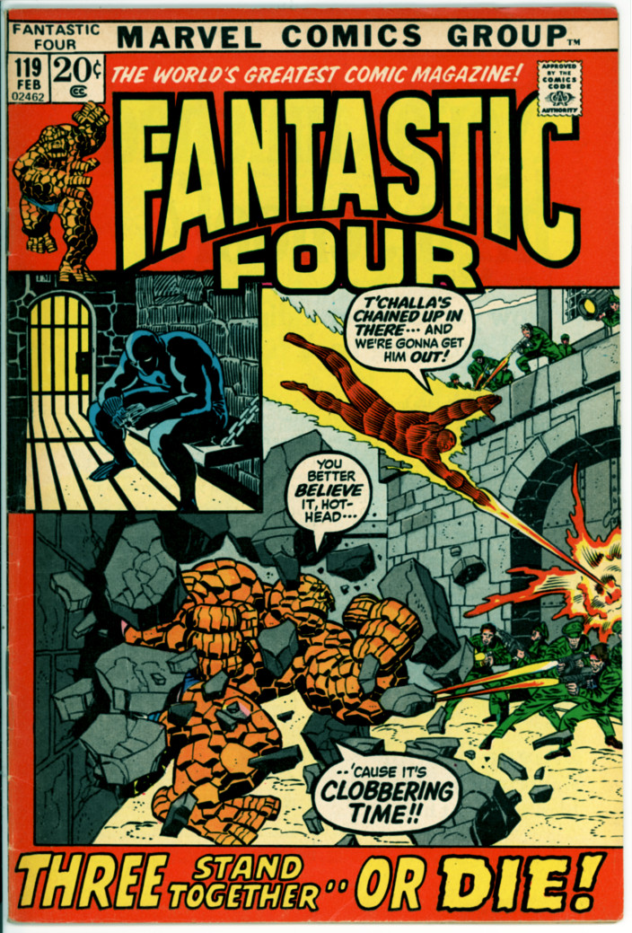 Fantastic Four 119 (VG+ 4.5)