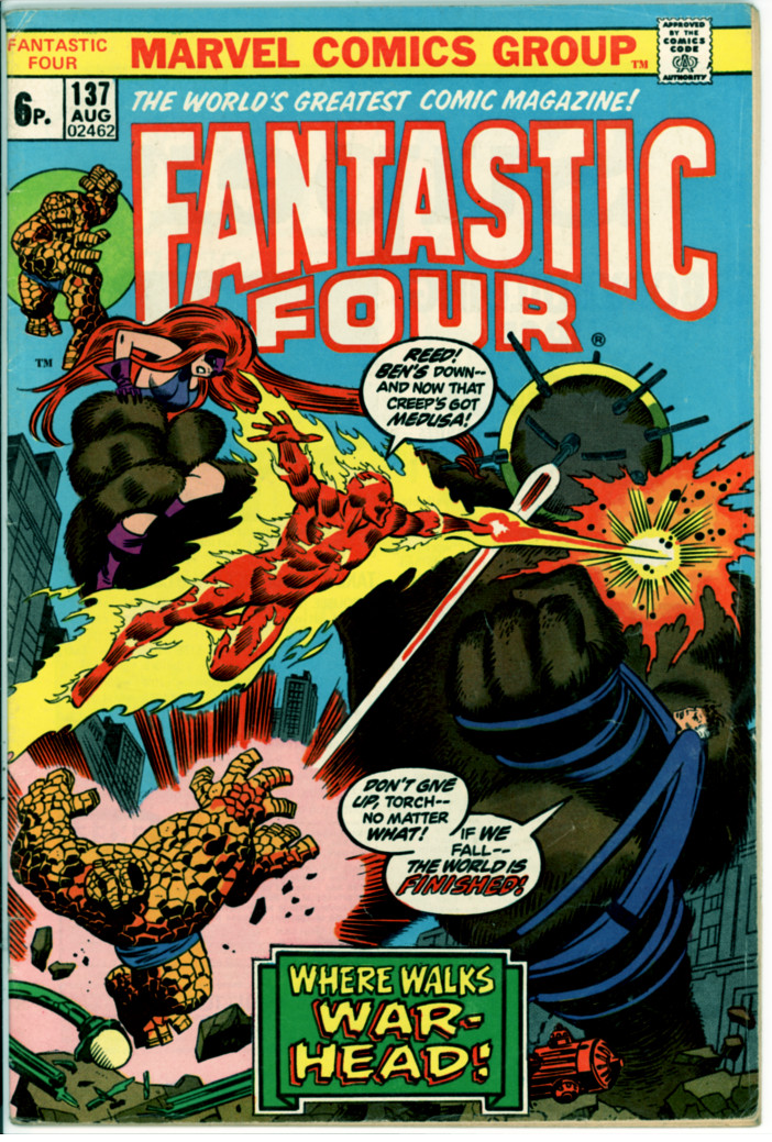Fantastic Four 137 (VG+ 4.5) pence