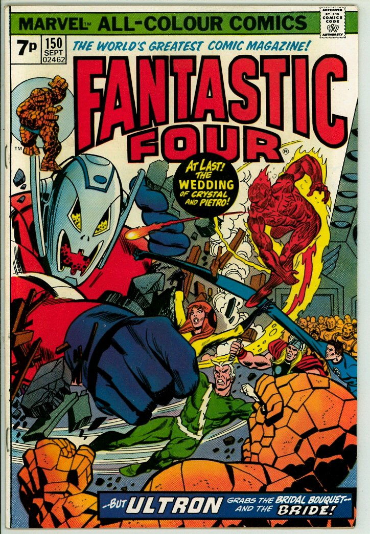 Fantastic Four 150 (FN 6.0) pence