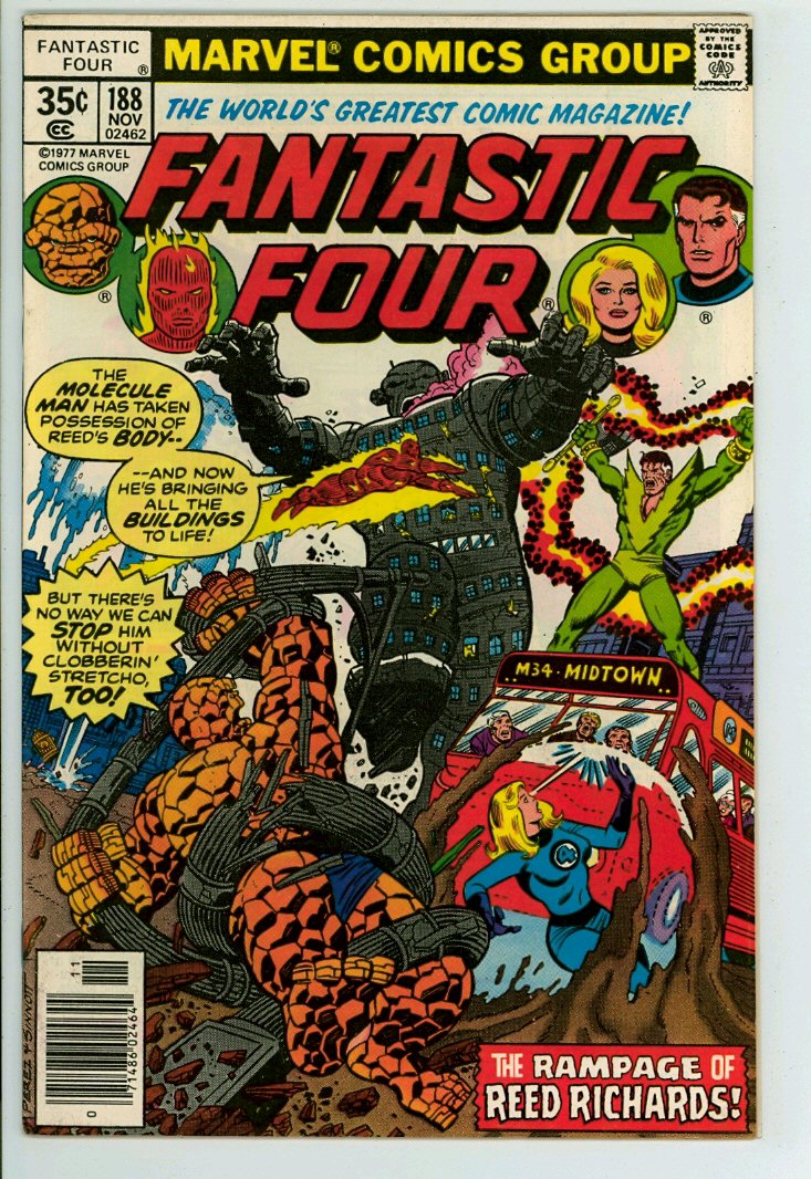 Fantastic Four 188 (VF 8.0) 