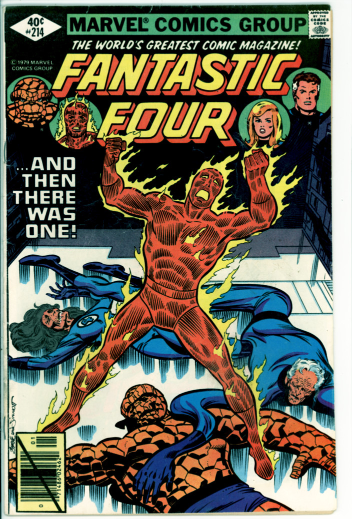 Fantastic Four 214 (G- 1.8)