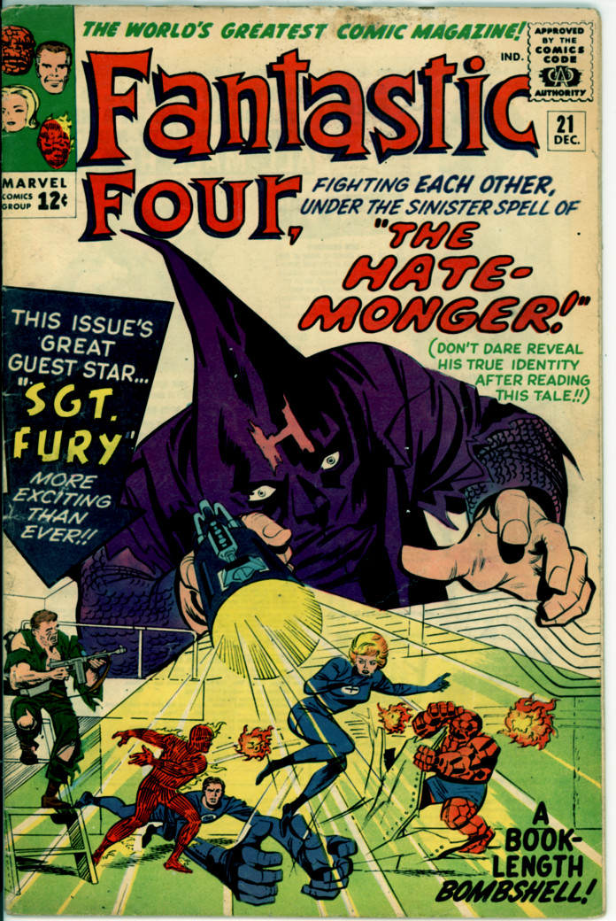 Fantastic Four 21 (VG 4.0)
