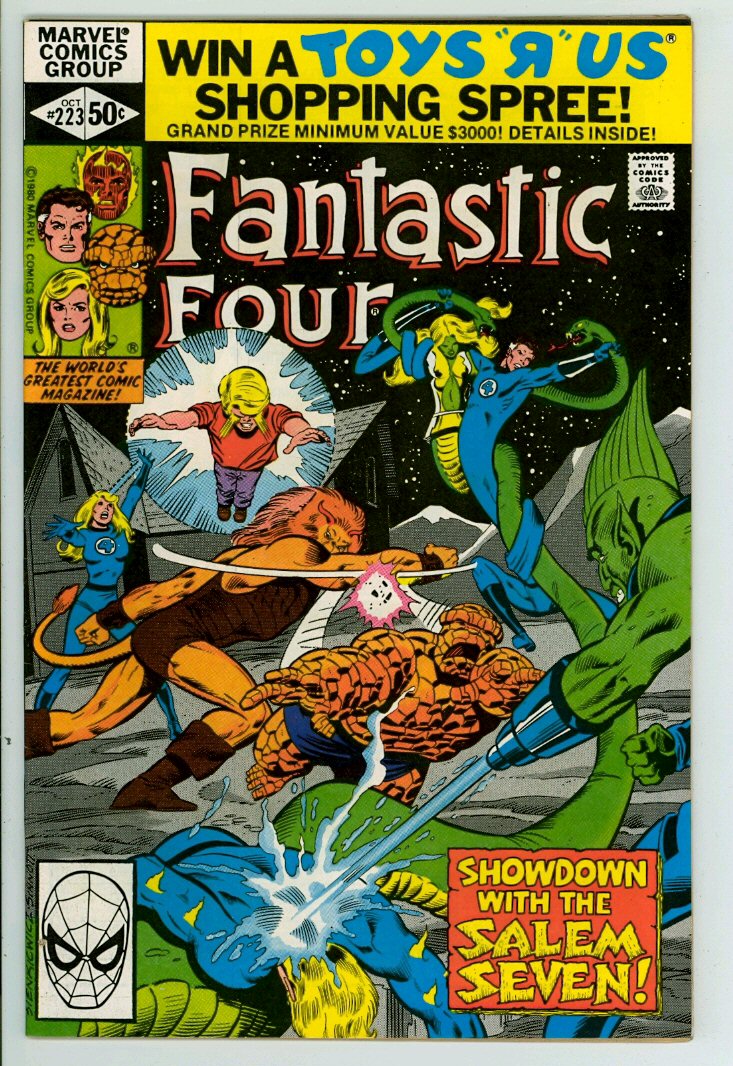 Fantastic Four 223 (VF- 7.5) 