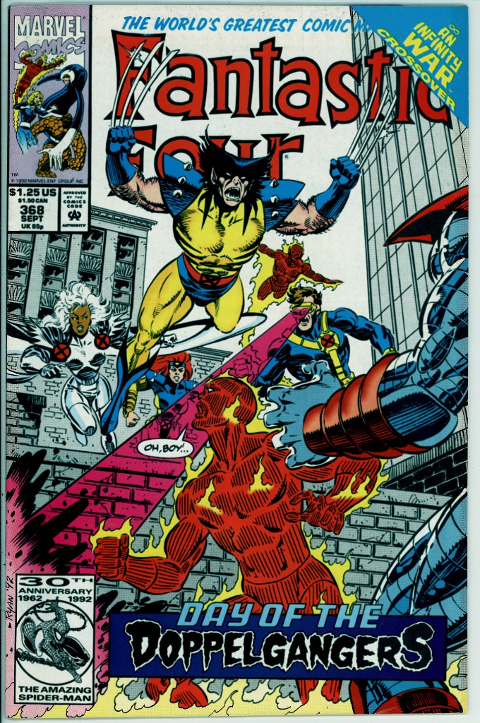 Fantastic Four 368 (VF- 7.5)