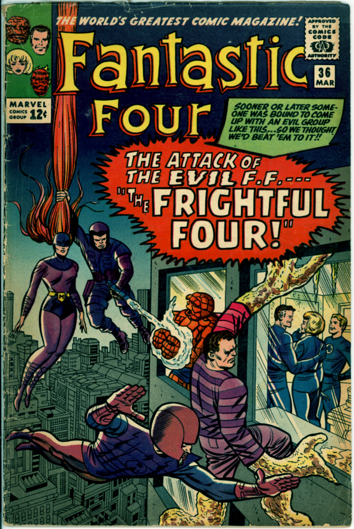 Fantastic Four 36 (VG- 3.5)