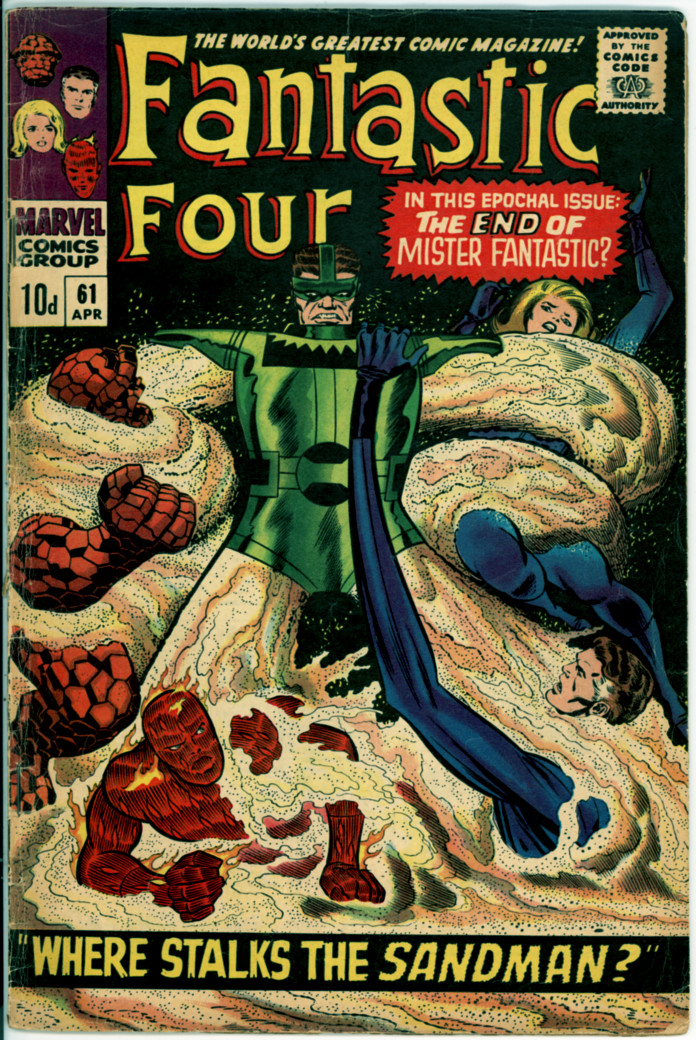 Fantastic Four 61 (G/VG 3.0) pence
