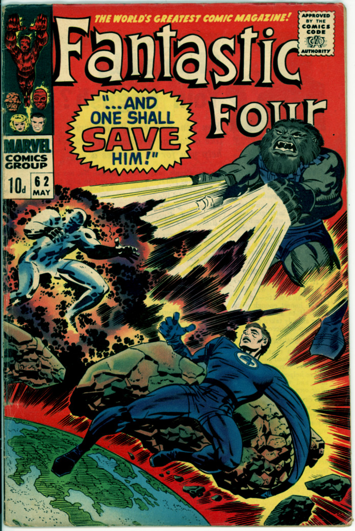 Fantastic Four 62 (VG 4.0) pence